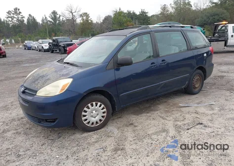 2004 Toyota Sienna Ce from USA, damaged, VIN 5TDZA23C84S059046